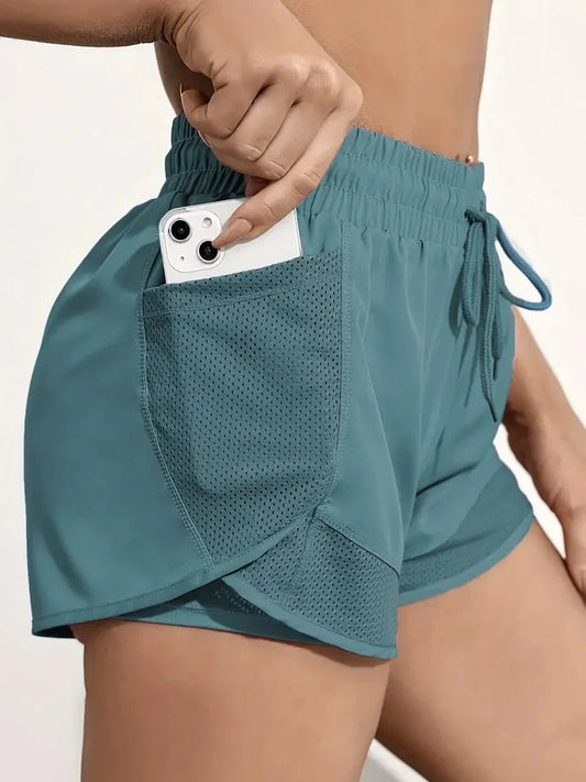 Elastic Fitness Shorts